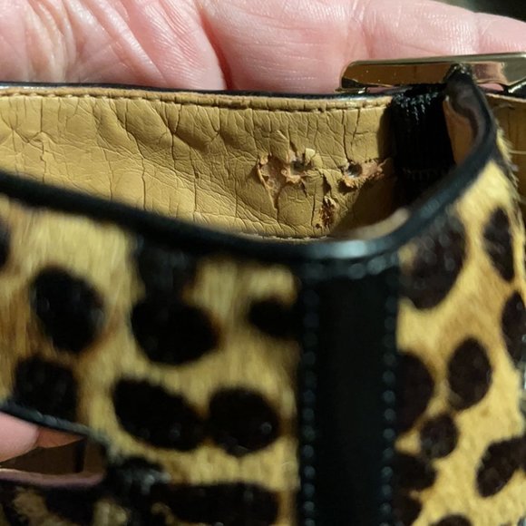 Nine West Leopard Print Heels - Picture 9 of 11